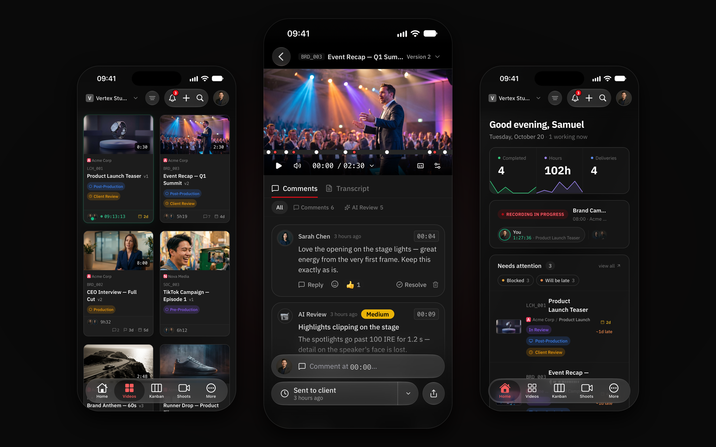 All of RecReview on your iPhone.