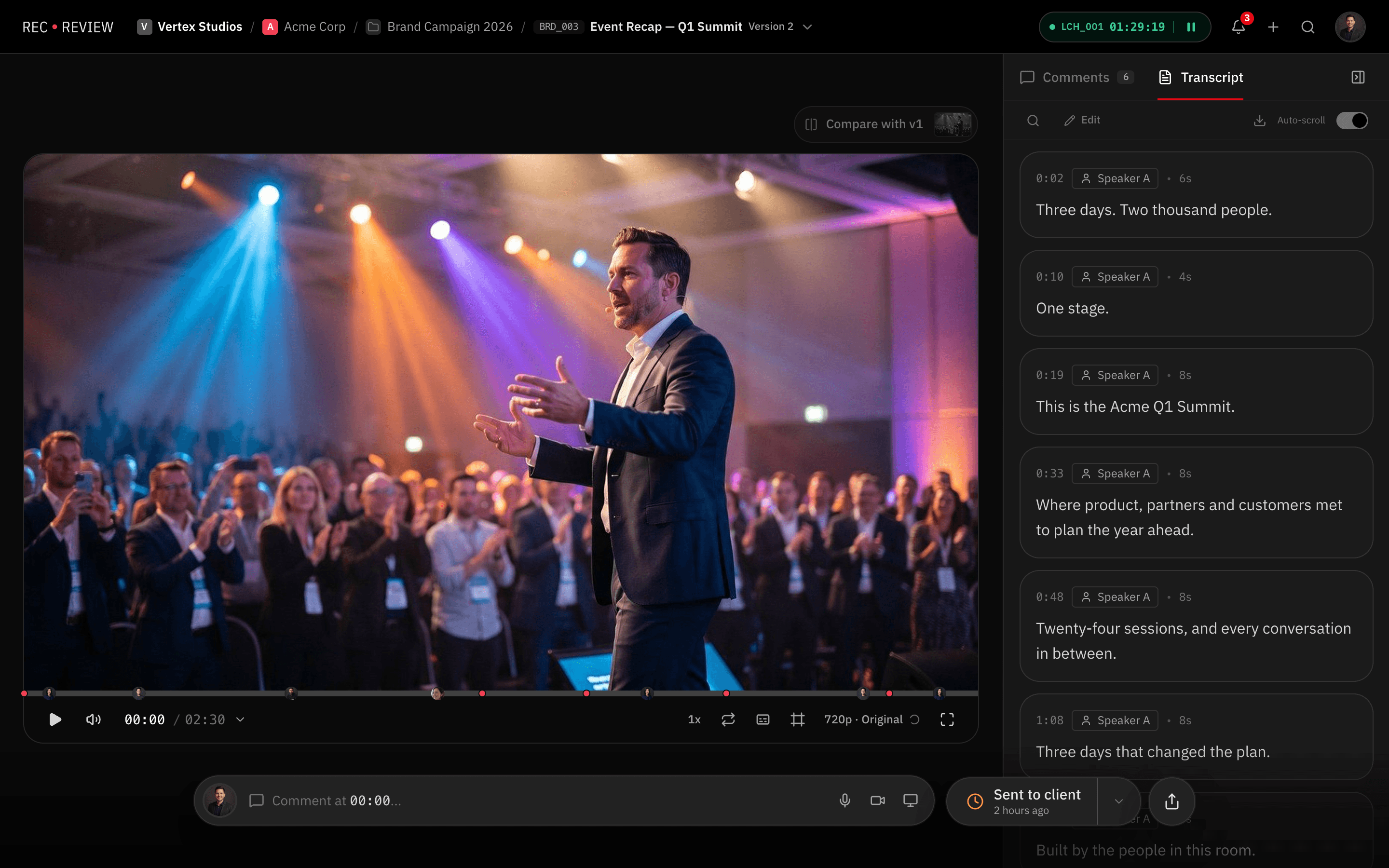 Video Transcription
